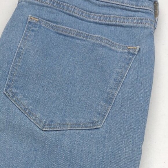 LIGHTWASH &DENIM HIGH-RISE SKINNY ANKLE JEANS 28x29 ⭐️ - Picture 4 of 12